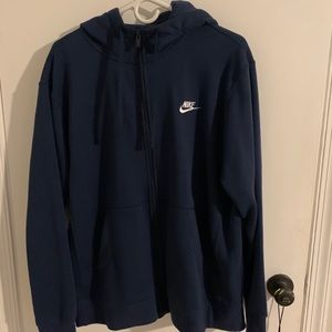 MEN’S LARGE NIKE FULL ZIP HOODIE